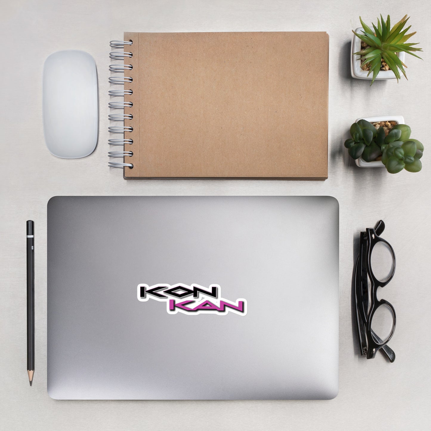 Kon Kan "Move To Move" Logo sticker