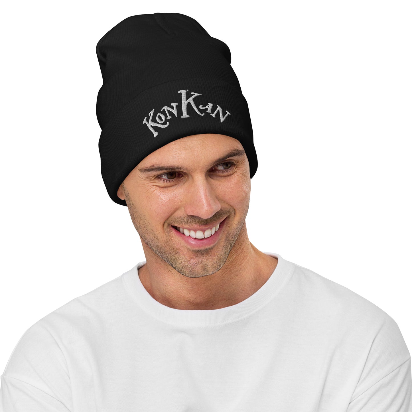 Kon Kan "Syntonic Logo" Embroidered Beanie