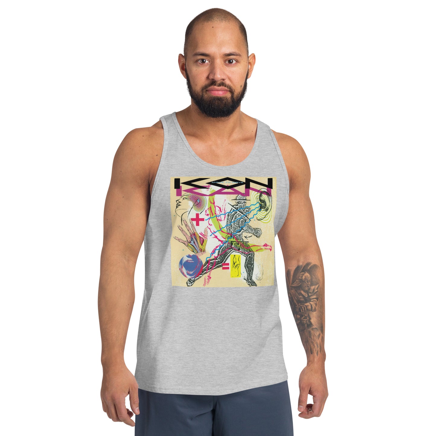 Kon Kan "Move To Move" L.P. Tank Top